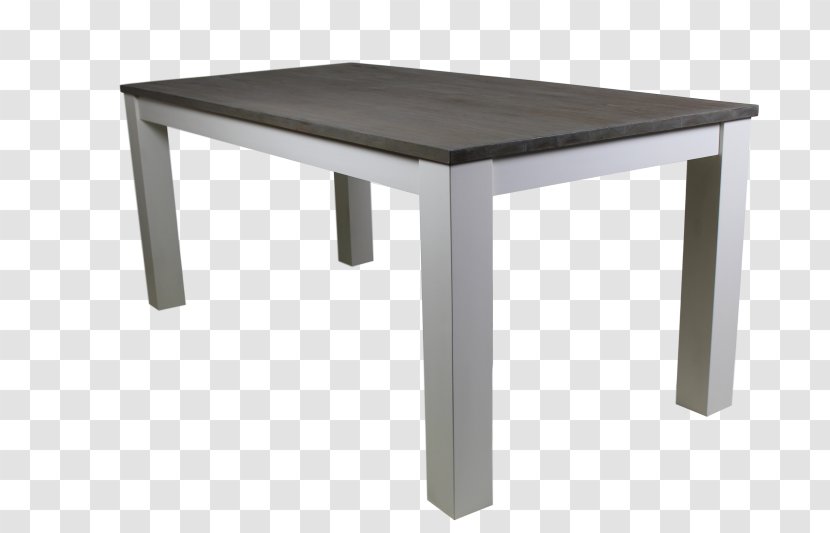 Table Eettafel Wood White Dining Room - Four Legs Transparent PNG