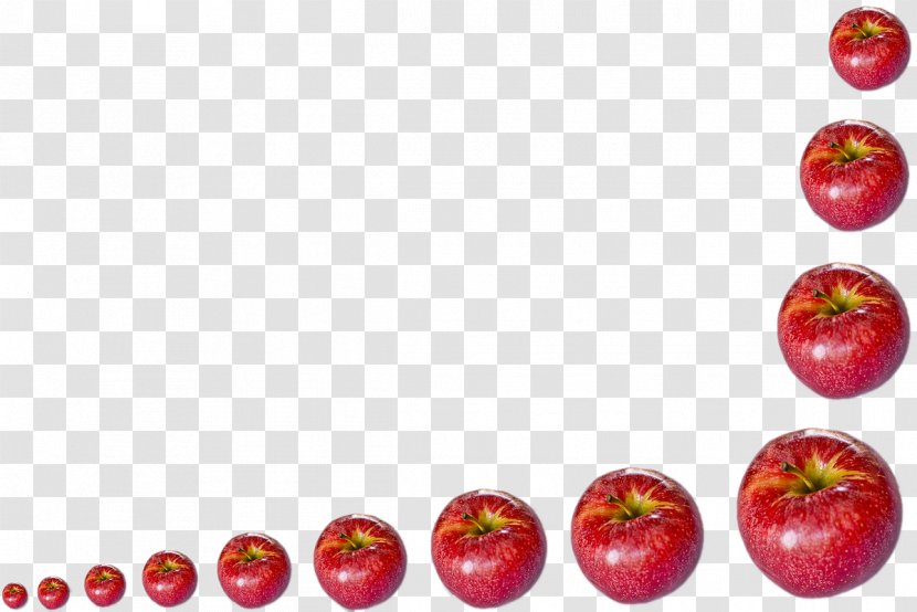 Strawberry Apple Fruit Auglis - Diet Food - Christmas Eve Transparent PNG