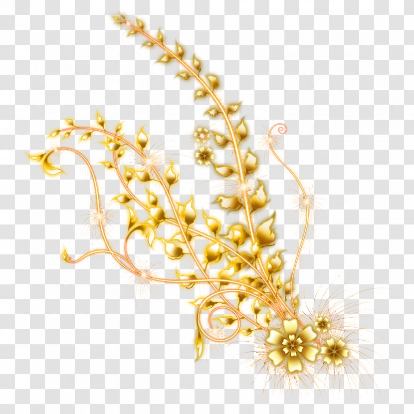 Gold - Ornament - Elements Transparent PNG