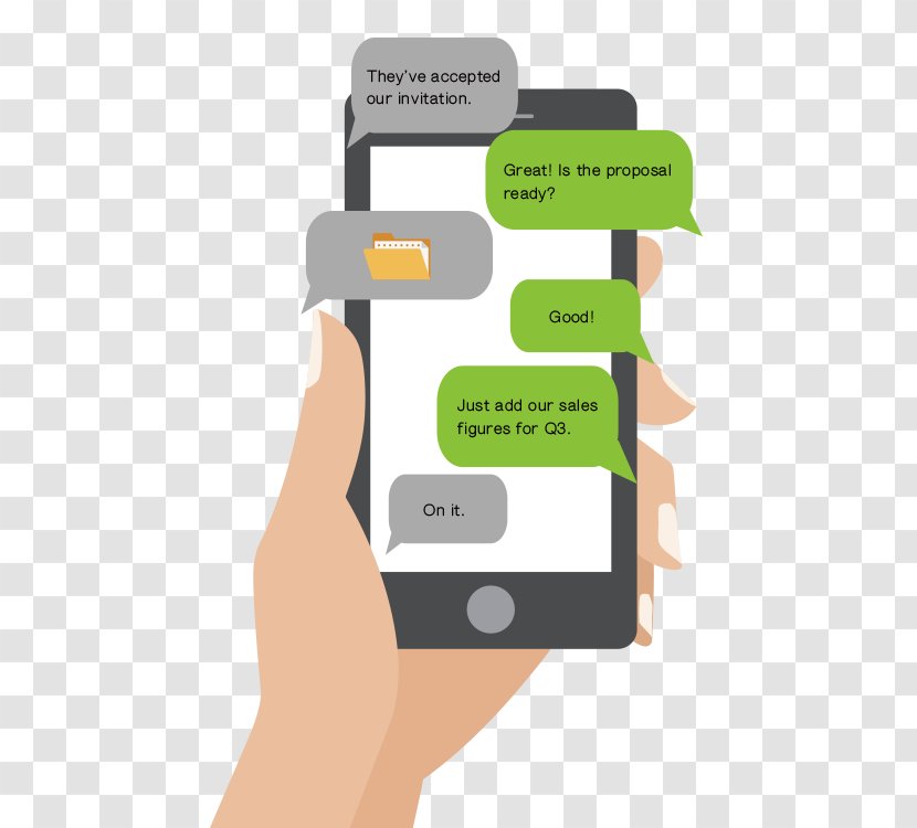 Text Messaging Message SMS - Iphone - Instant Transparent PNG