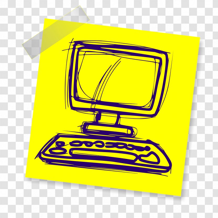 Computer Keyboard Clip Art Stock.xchng Download - Yellow Transparent PNG