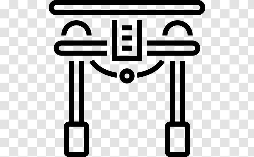Torii Gate - Symbol - Text Transparent PNG