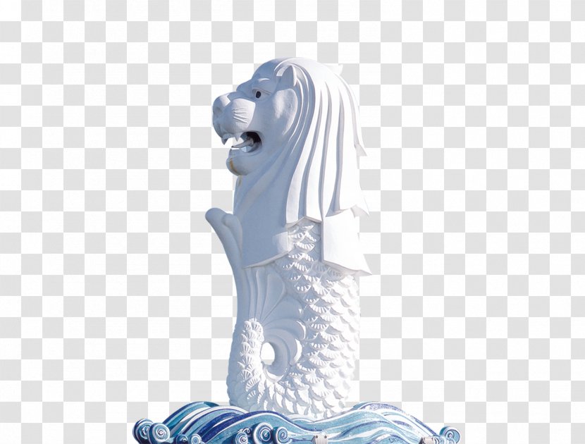 Merlion Park - Poster - Sea Lion Statue Transparent PNG