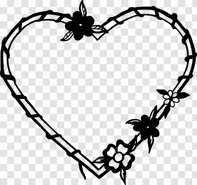 Heart Picture Frames Clip Art - Flower - Frame Transparent PNG