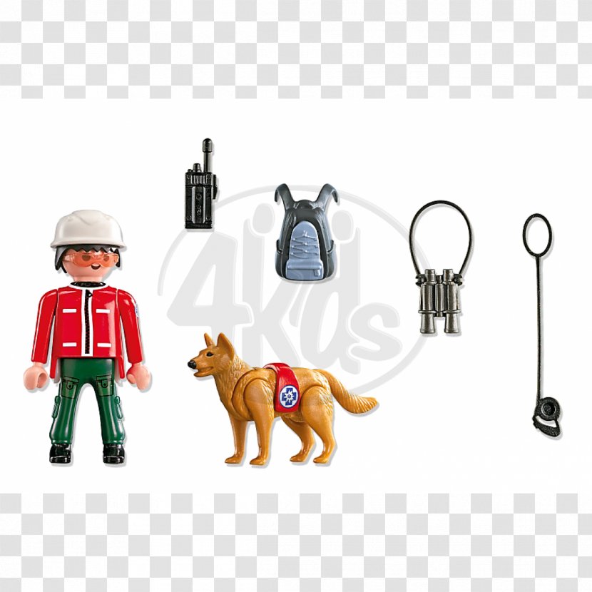 Playmobil LEGO Dog Rescuer Action & Toy Figures - Figurine Transparent PNG