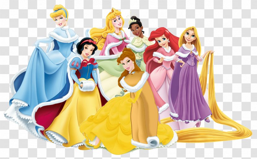 Belle Rapunzel Minnie Mouse Disney Princess Christmas - Cinderella Transparent PNG
