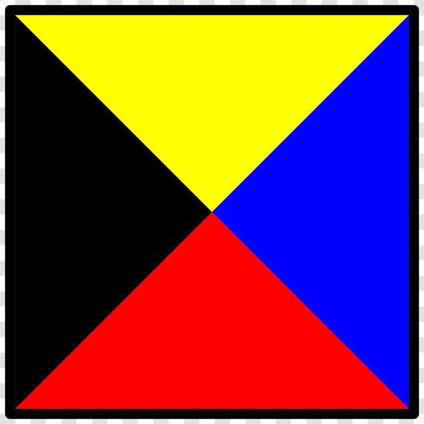 International Maritime Signal Flags Code Of Signals Z Flag Anglo-Zulu War Transparent PNG