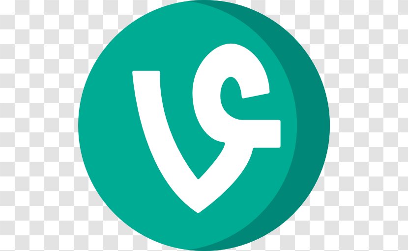 Social Media Vine Logo - Text Transparent PNG