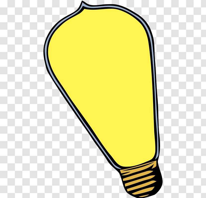 Incandescent Light Bulb Lighting Clip Art - Thomas Edison - Lightbulb Images Transparent PNG