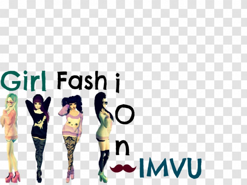 Kawaii IMVU Cuteness Face Logo - Imvu - Psicodelic Transparent PNG