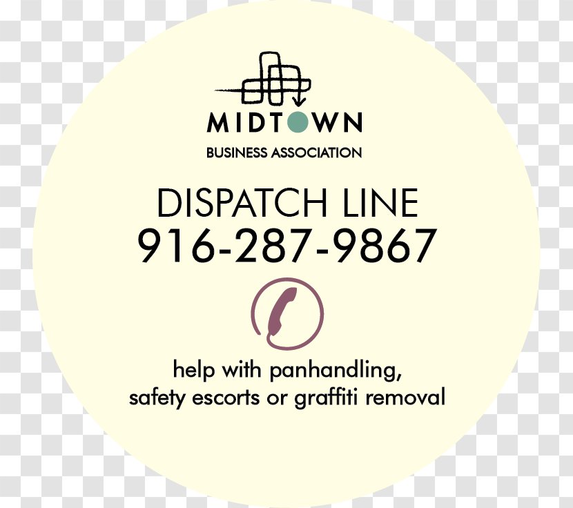 Midtown Sacramento Brand Line Font Transparent PNG