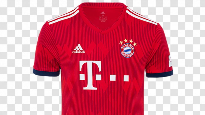 FC Bayern Munich Bundesliga Jersey Kit Adidas - Shirt Transparent PNG