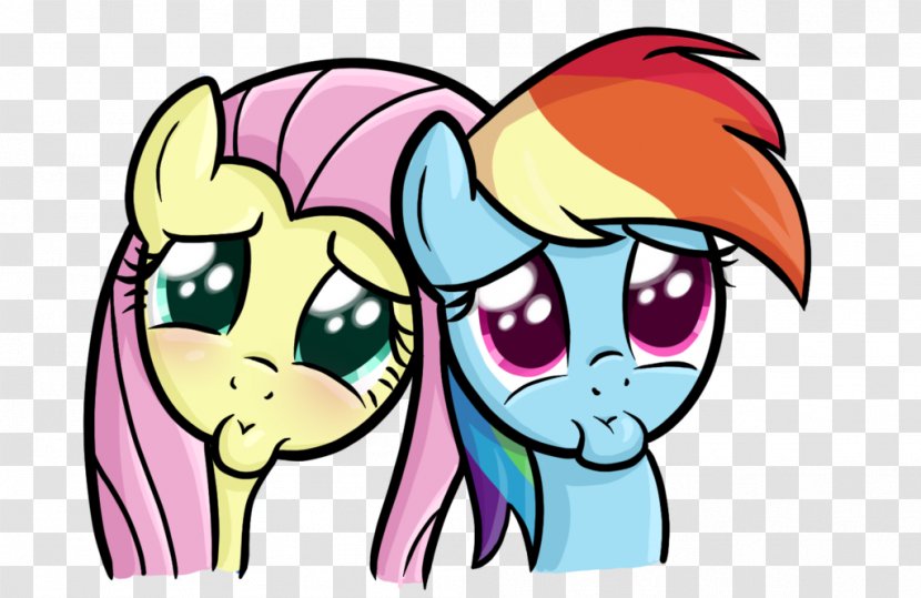 Pony Fluttershy Rainbow Dash Applejack Pinkie Pie - Cartoon - Horse Transparent PNG