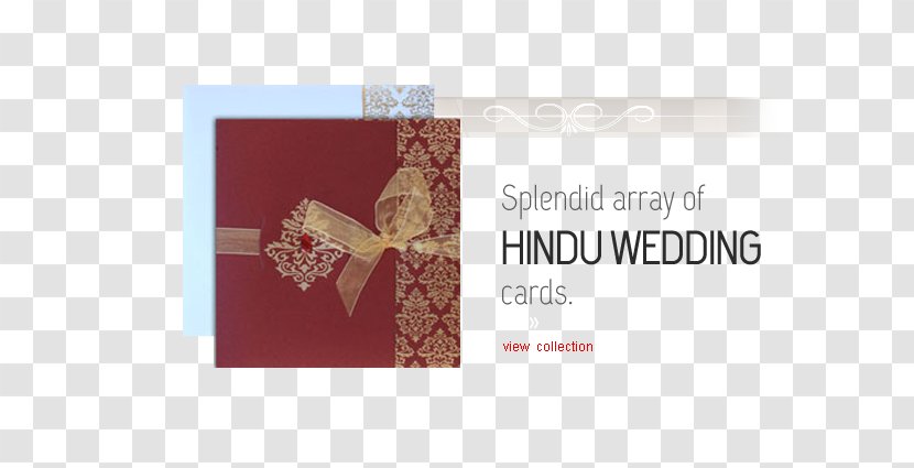 Wedding Invitation Paper Hindu Greeting & Note Cards - Hinduism Transparent PNG