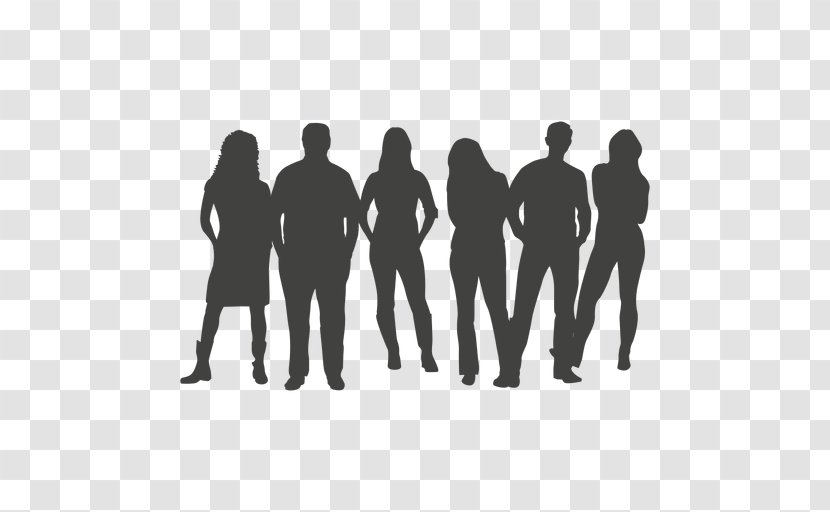 Silhouette Team Photography Social Group Transparent PNG
