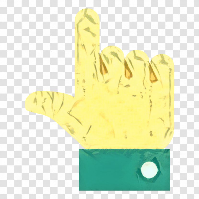 Finger Yellow Glove Safety - Thumb - Fashion Accessory Transparent PNG