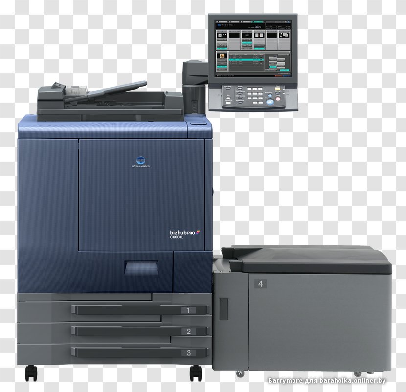 Photocopier Konica Minolta Printer Toner Cartridge Canon - Flea Market Transparent PNG