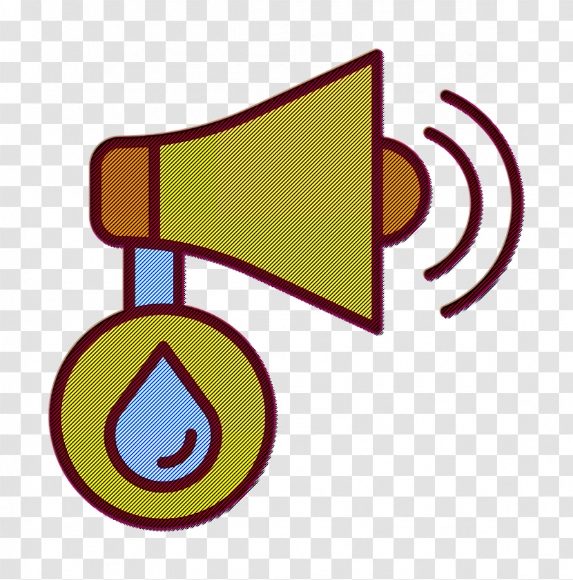 Megaphone Icon Speaker Icon Water Icon Transparent PNG