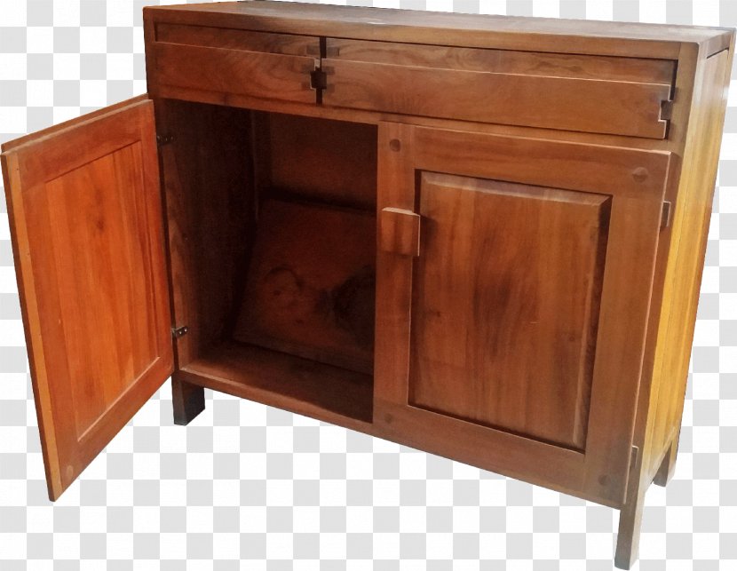 Bedside Tables Furniture Buffets & Sideboards Drawer - Varnish - Buffet Transparent PNG
