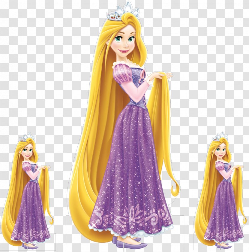 Rapunzel Belle Disney Princess Wall Decal The Walt Company Transparent PNG