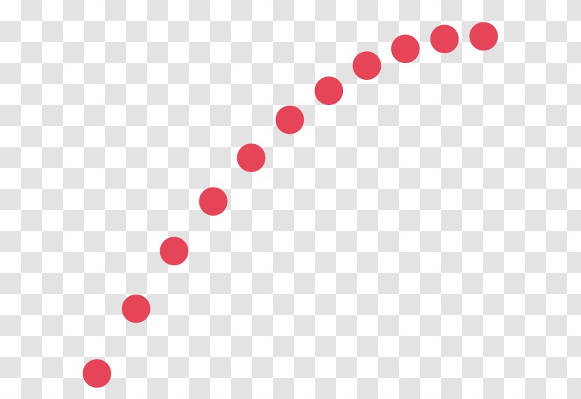 Scatter Plot Graph Of A Function Quadratic Line - Red Transparent PNG