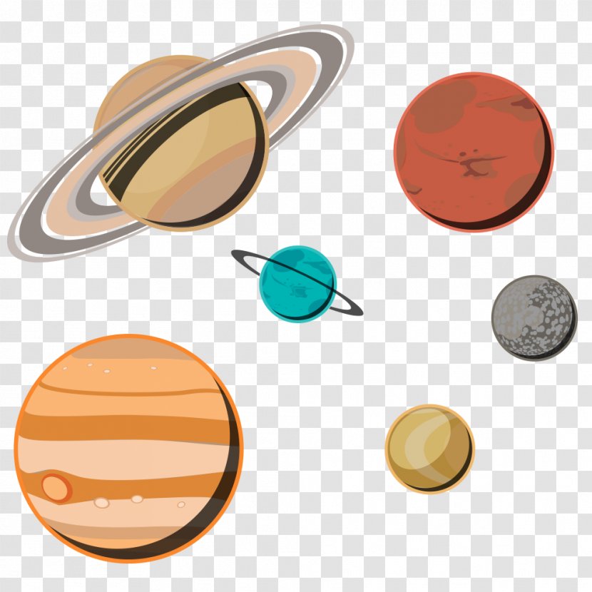 Cartoon Planet - Fashion Accessory Transparent PNG