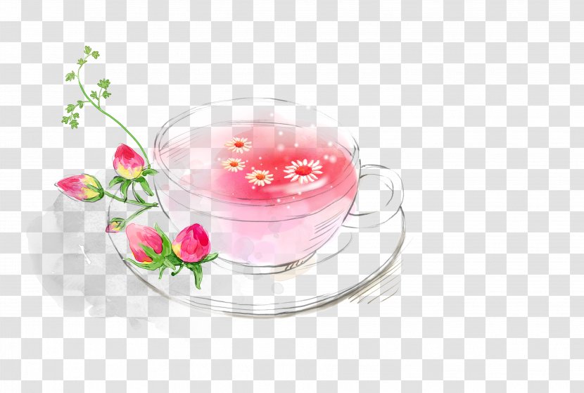 Flowering Tea Chrysanthemum Hibiscus - Scented Transparent PNG