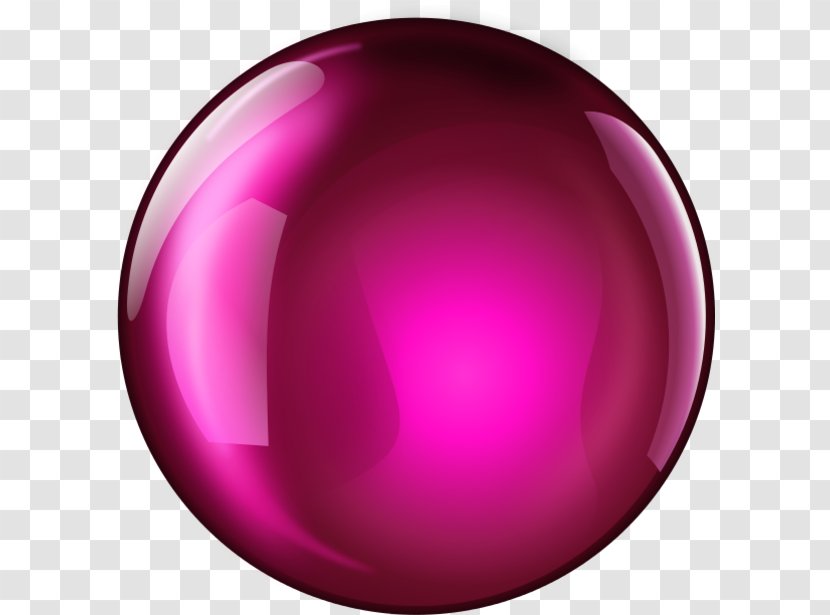 Clip Art - Ball - Pink Transparent PNG
