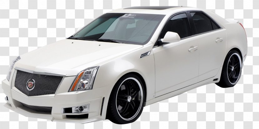 2010 Cadillac CTS-V 2008 CTS Car DTS - Family - White Sedan Transparent PNG