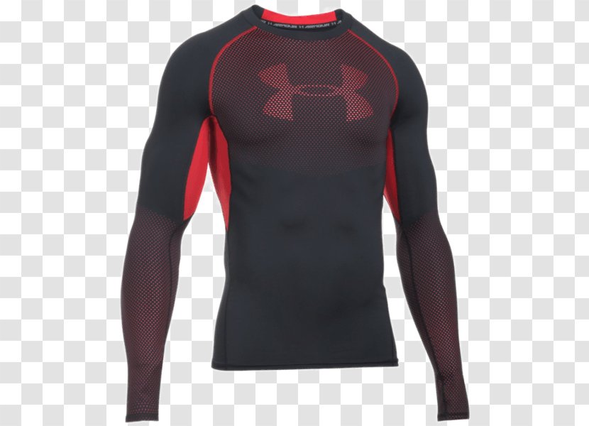 Long-sleeved T-shirt Clothing Under Armour - T Shirt Transparent PNG