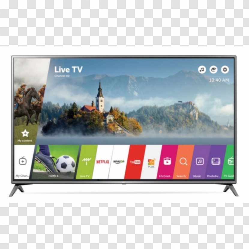 4K Resolution Ultra-high-definition Television Smart TV LED-backlit LCD - 4k - Lg Transparent PNG