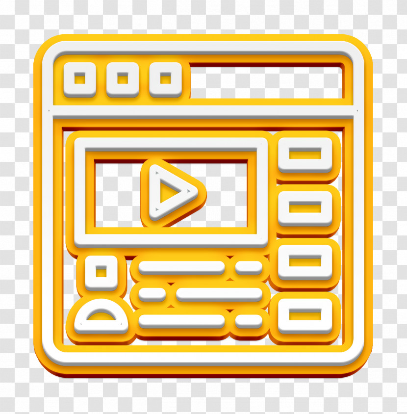Video Stream Icon User Interface Vol 3 Icon User Interface Icon Transparent PNG