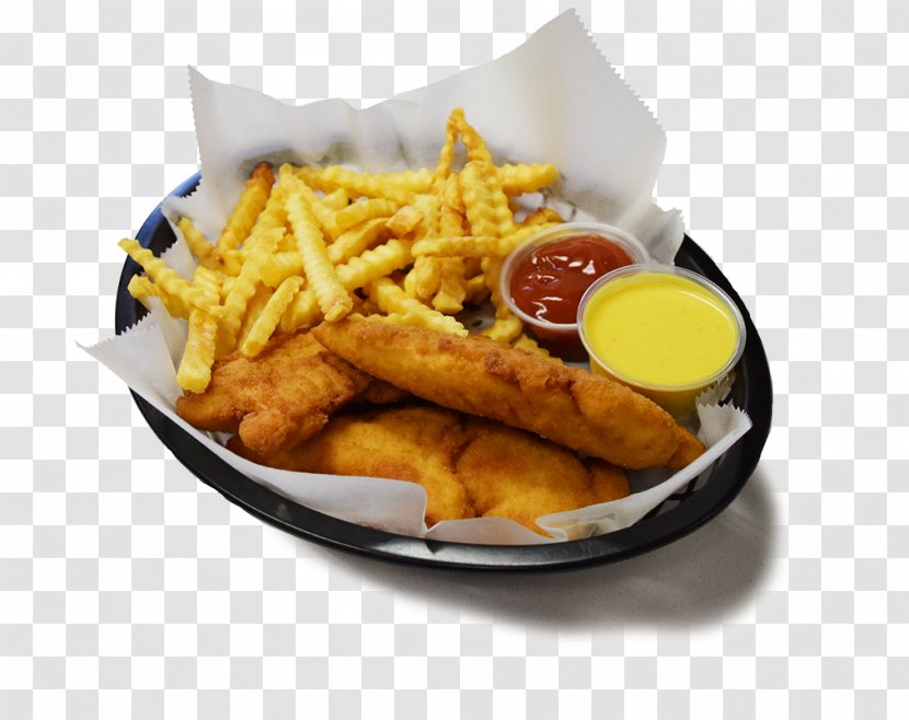 Fish And Chips French Fries Fast Food Ham Cheese Sandwich - Kids Meal Transparent PNG