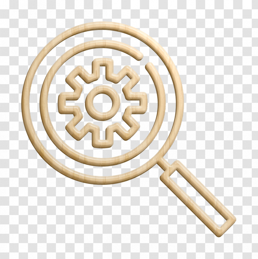 Search Engine Icon SEO And Online Marketing Elements Icon Gear Icon Transparent PNG