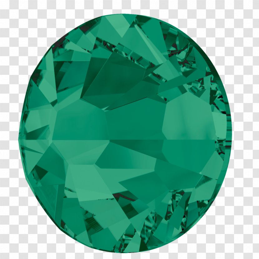Emerald Imitation Gemstones & Rhinestones Swarovski AG - Aqua - Earrings Transparent PNG