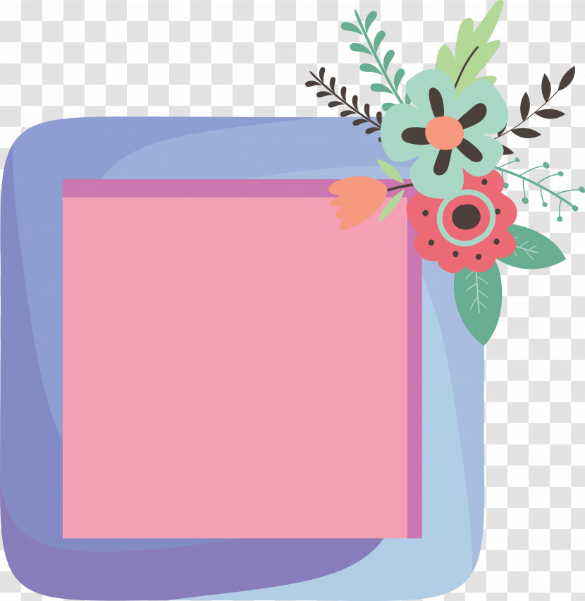 Flower Photo Frame Flower Frame Photo Frame Transparent PNG