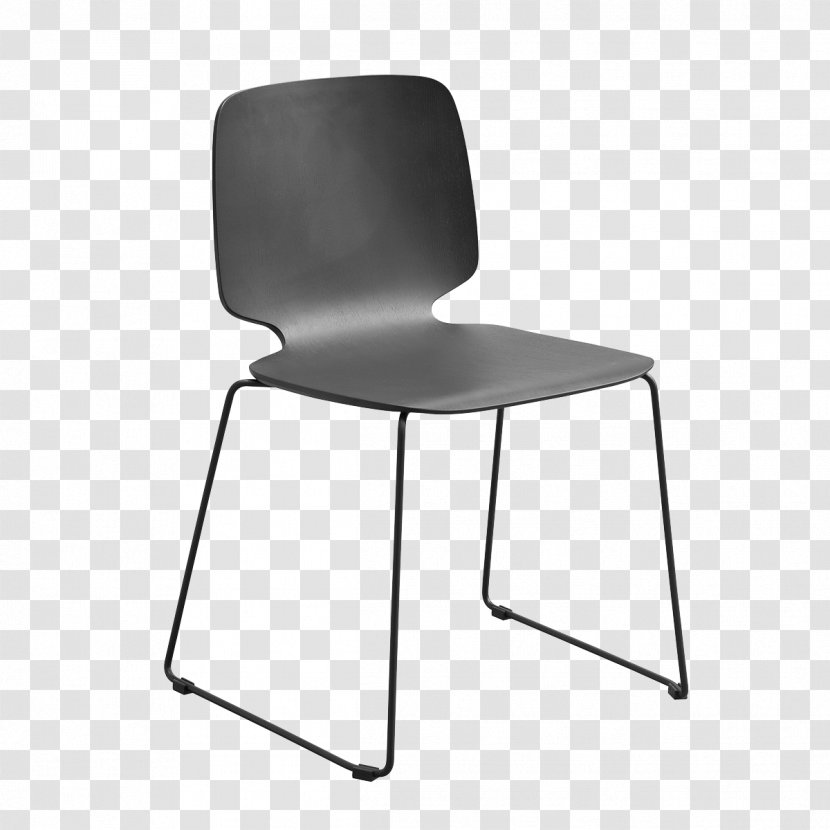 Chair Black Plastic Matbord Armrest Transparent PNG