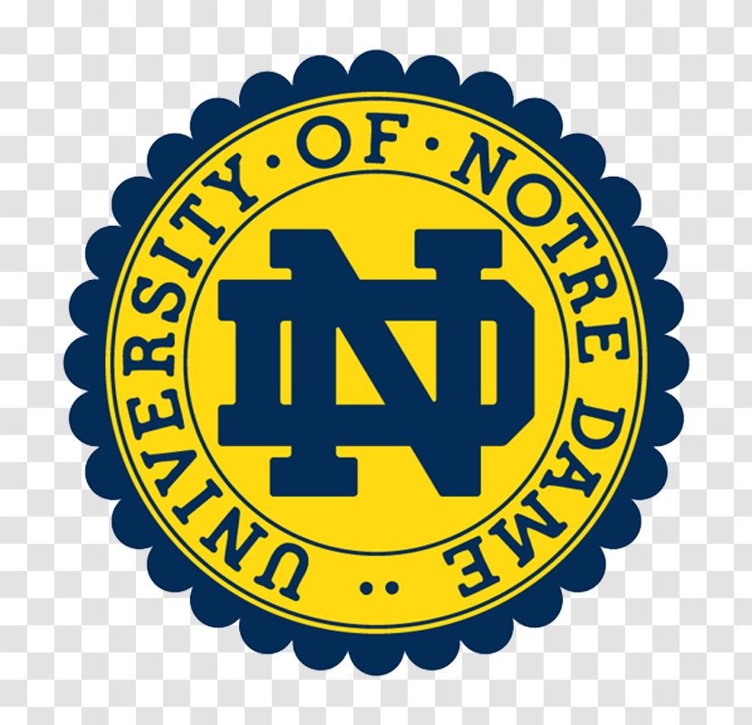 Notre Dame Fighting Irish Football Michiana Decal Logo College - Area Transparent PNG