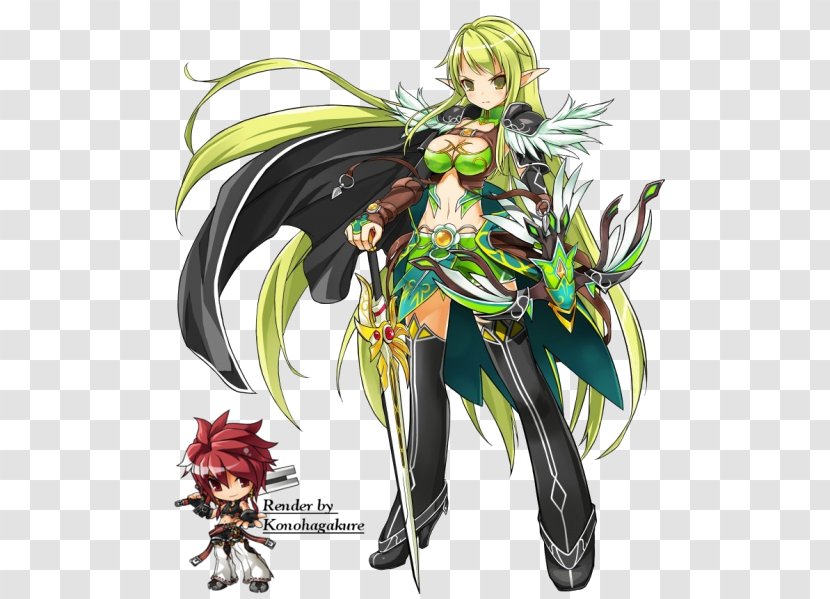 Elsword YouTube Elesis Video Game Art - Watercolor - Youtube Transparent PNG