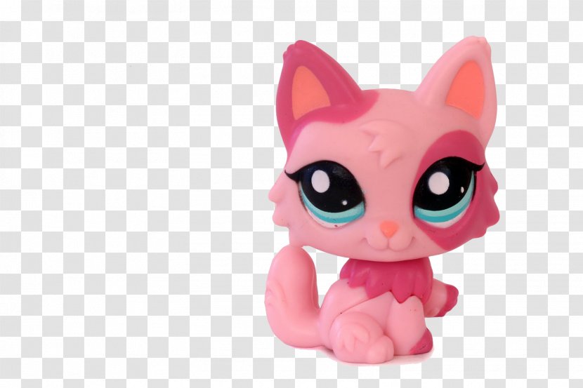 Littlest Pet Shop Cat Poodle Pug - Animal Figure Transparent PNG