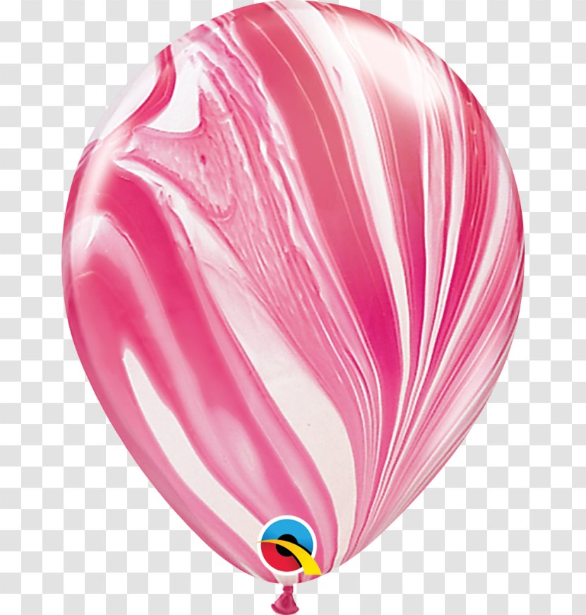 Gas Balloon Party Marble Birthday - Latex Transparent PNG