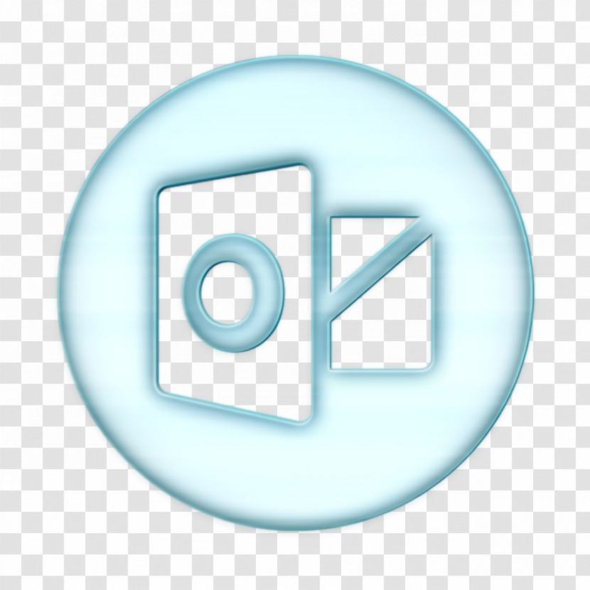Circular Icon Email And Inbox Icon Logo Icon Transparent PNG