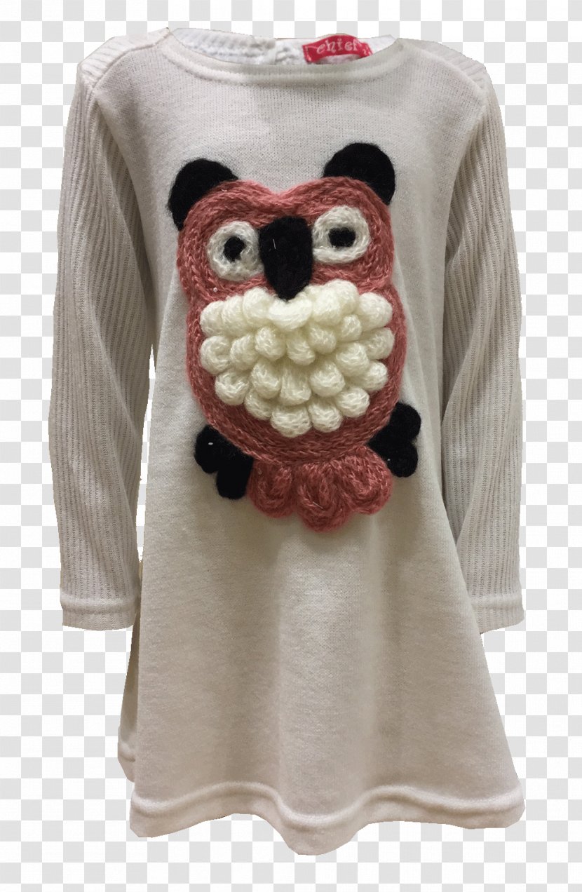 Owl Sleeve T-shirt Blouse Outerwear Transparent PNG
