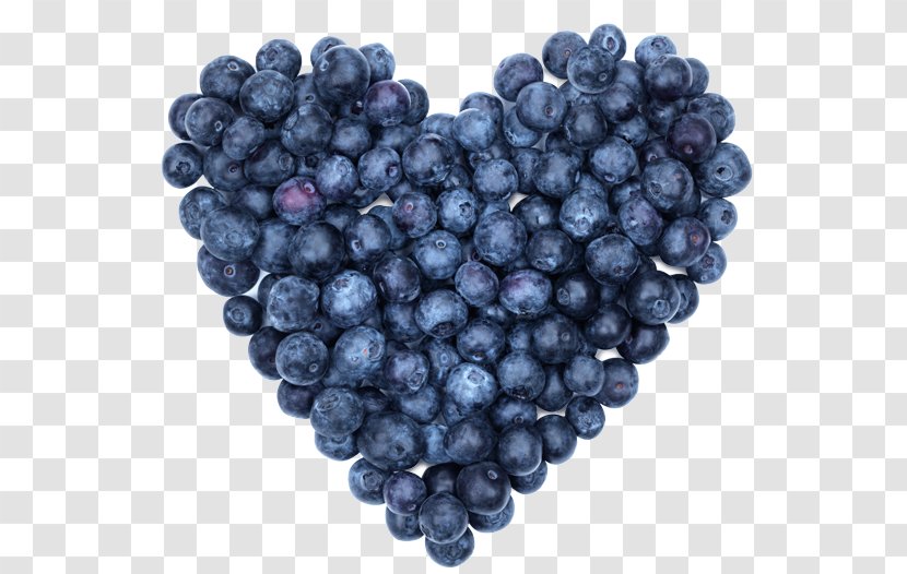 Smoothie Blueberry Heart Fruit Antioxidant - Berry - Blueberries Transparent PNG