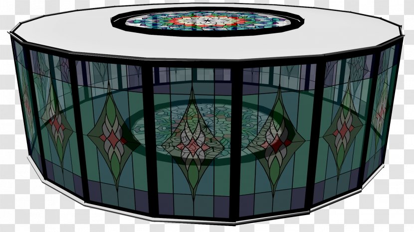 Stained Glass MikuMikuDance Metasequoia Transparent PNG