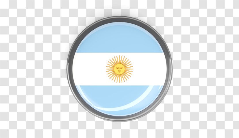 Flag Of Argentina Cockade - Round Transparent PNG