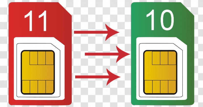 SIM Card Number Mobile Service Provider Company Symbol - Rectangle - Personal Unblocking Code Transparent PNG