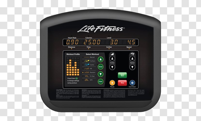 Life Fitness Physical Treadmill Elliptical Trainers Aerobic Exercise - Bikes - Bicycle Transparent PNG
