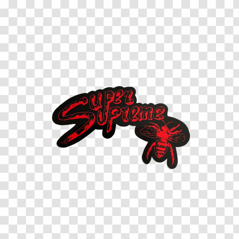 Sticker Supreme Logo Product Brand - Public Enemy Transparent PNG