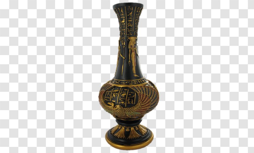 Ancient Egypt Isis Hathor Egyptian - Deities - Retro Bronze Vase Transparent PNG